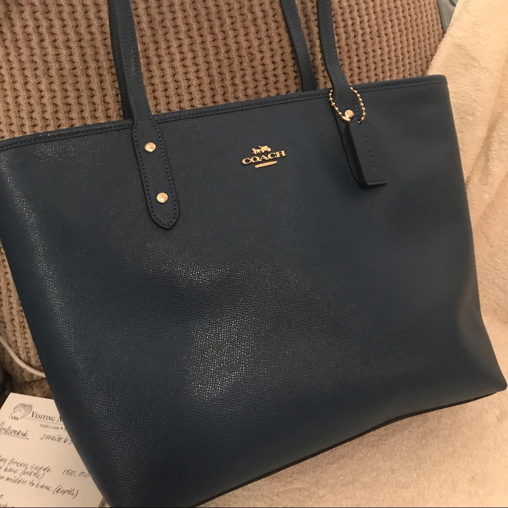 Coach LARGE Turquoise Bag